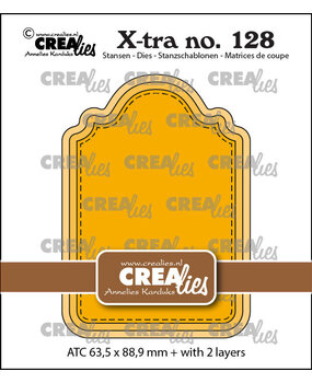 Crealies X-tra Dies ATC Paneel C (CLXtra128)