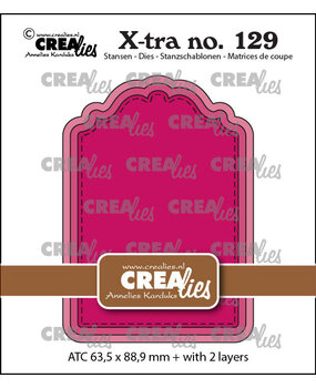 Crealies X-tra Dies ATC Paneel D (CLXtra129)