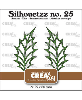 Crealies Silhouetzz Dies Blaadjes 22 Open (CLSH25)