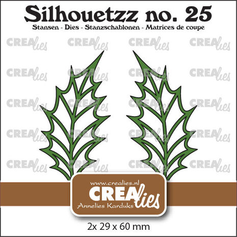 Crealies Silhouetzz Dies Blaadjes 22 Open (CLSH25) Crealies Silhouetzz Dies Blaadjes 22 Open (CLSH25)