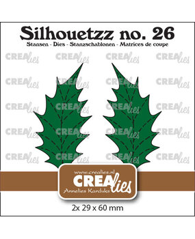 Crealies Silhouetzz Dies Blaadjes 22 Dicht (CLSH26)
