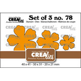 Crealies Set Dies Dichte Bloemen 32 (CLSet78)