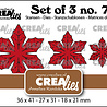 Crealies Set Dies Dichte Bloemen 33 Kerstster (CLSet79) Crealies Set Dies Dichte Bloemen 33 Kerstster (CLSet79)