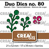 Crealies Duo Dies Bessentakjes (CLDD80) Crealies Duo Dies Bessentakjes (CLDD80)