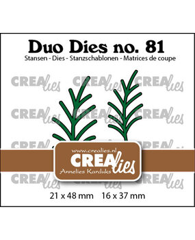 Crealies Duo Dies Takjes (CLDD81)