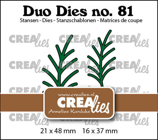 Crealies Duo Dies Takjes (CLDD81) Crealies Duo Dies Takjes (CLDD81)