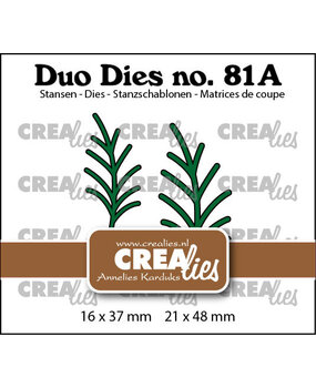 Crealies Duo Dies Takjes Spiegelbeeld (CLDD81a)