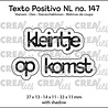 Crealies Texto Positivo Dies Kleintje op Komst (POSNL147) Crealies Texto Positivo Dies Kleintje op Komst (POSNL147)