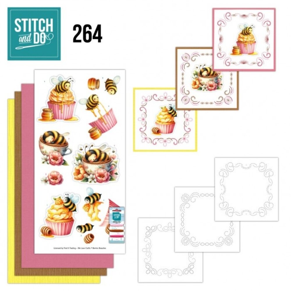 Find It Trading Stitch and Do Sweet Honey Bees (STDO264) Find It Trading Stitch and Do Sweet Honey Bees (STDO264)