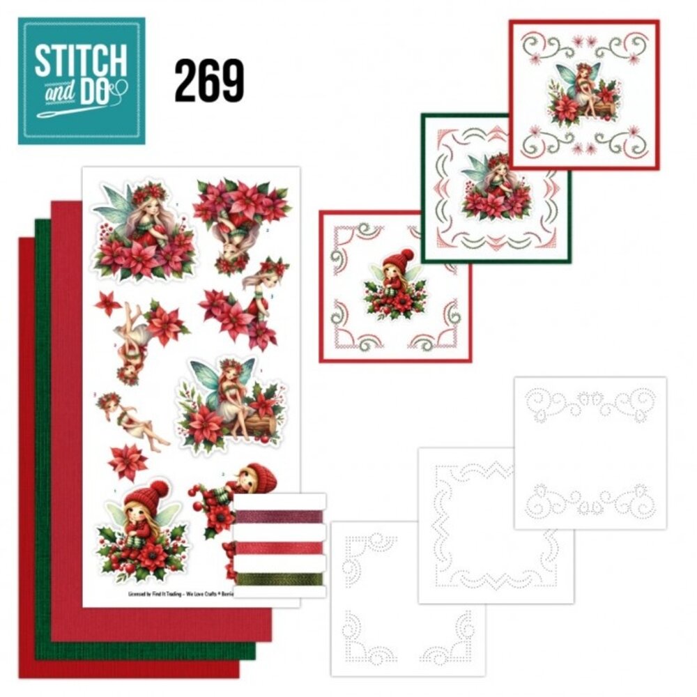 Find It Trading Stitch and Do Fairy Christmas (STDO269) Find It Trading Stitch and Do Fairy Christmas (STDO269)
