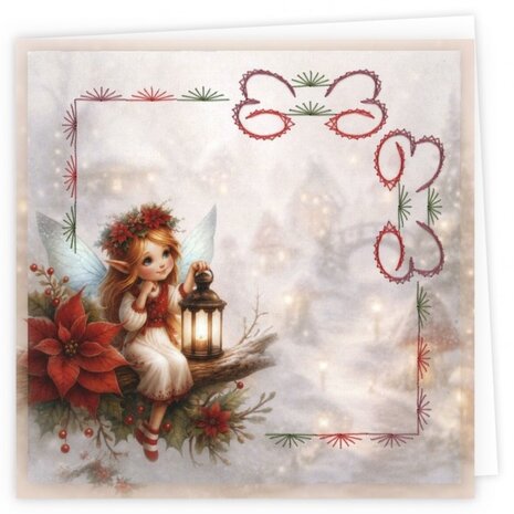 Find It Trading Stitch and Do Embroidery Cards Fairy Christmas (STDOPP042) Find It Trading Stitch and Do Embroidery Cards Fairy Christmas (STDOPP042)
