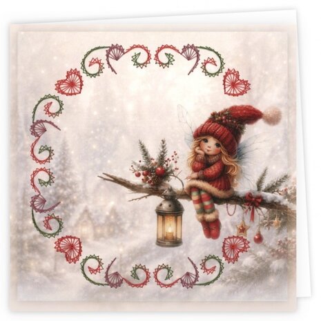 Find It Trading Stitch and Do Embroidery Cards Fairy Christmas (STDOPP042) Find It Trading Stitch and Do Embroidery Cards Fairy Christmas (STDOPP042)