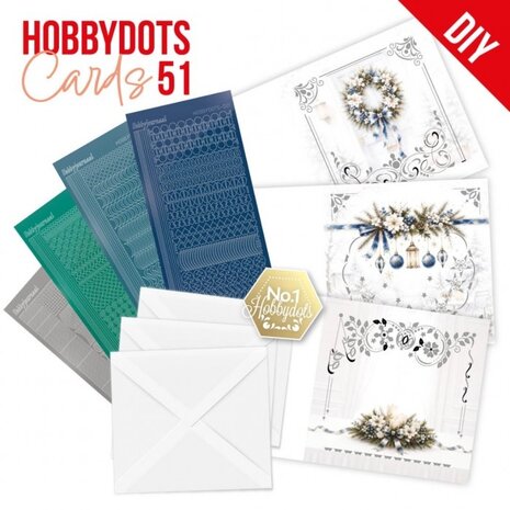 Find It Trading Dot and Do Hobbydots Cards Blue Christmas Serenity (DODOPP051) Find It Trading Dot and Do Hobbydots Cards Blue Christmas Serenity (DODOPP051)