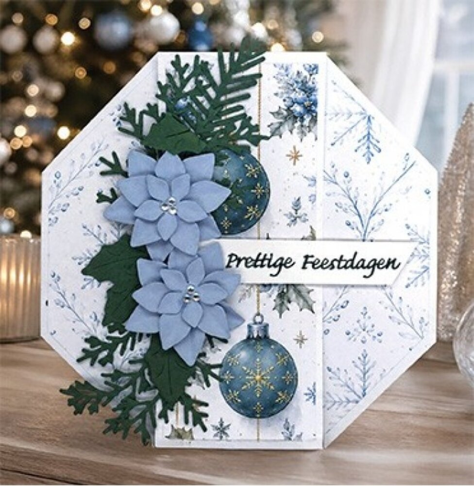 Berrie's Beauties Blue Christmas Dies Botanical Elements (BBD10129) Berrie's Beauties Blue Christmas Dies Botanical Elements (BBD10129)