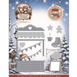 Berrie's Beauties Whimsical Christmas Dies Winter Café (BBD10130)