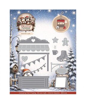 Berrie's Beauties Whimsical Christmas Dies Winter Café (BBD10130) Berrie's Beauties Whimsical Christmas Dies Winter Café (BBD10130)