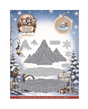 Berrie's Beauties Whimsical Christmas Dies Snowy Peak (BBD10131) Berrie's Beauties Whimsical Christmas Dies Snowy Peak (BBD10131)