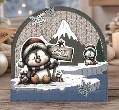 Berrie's Beauties Whimsical Christmas Dies Snowy Peak (BBD10131) Berrie's Beauties Whimsical Christmas Dies Snowy Peak (BBD10131)