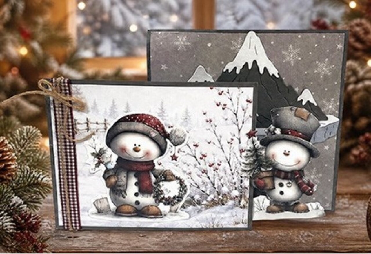 Berrie's Beauties Whimsical Christmas Dies Snowy Peak (BBD10131) Berrie's Beauties Whimsical Christmas Dies Snowy Peak (BBD10131)