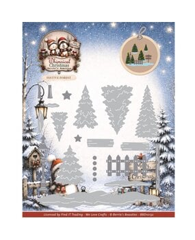 Berrie's Beauties Whimsical Christmas Dies Festive Forest (BBD10132) Berrie's Beauties Whimsical Christmas Dies Festive Forest (BBD10132)