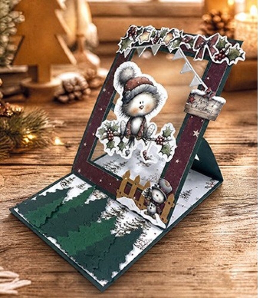 Berrie's Beauties Whimsical Christmas Dies Festive Forest (BBD10132) Berrie's Beauties Whimsical Christmas Dies Festive Forest (BBD10132)