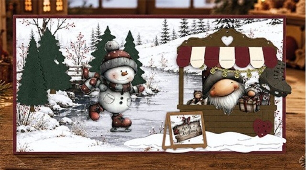 Berrie's Beauties Whimsical Christmas Dies Festive Forest (BBD10132) Berrie's Beauties Whimsical Christmas Dies Festive Forest (BBD10132)