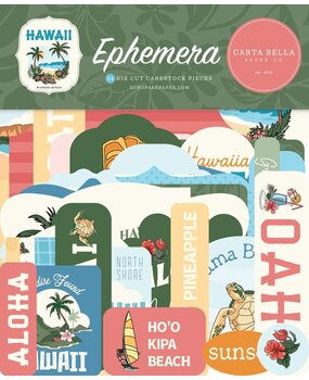 Carta Bella Hawaii Ephemera (CBHI507024) Carta Bella Hawaii Ephemera (CBHI507024)