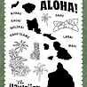 Carta Bella Hawaii Clear Stamps (CBHI507040) Carta Bella Hawaii Clear Stamps (CBHI507040)