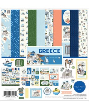Carta Bella Greece 12x12 Inch Collection Kit (CBGR508016) Carta Bella Greece 12x12 Inch Collection Kit (CBGR508016)