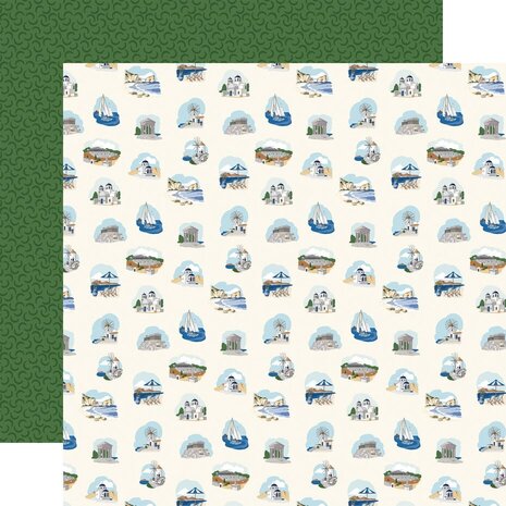Carta Bella Greece 12x12 Inch Collection Kit (CBGR508016) Carta Bella Greece 12x12 Inch Collection Kit (CBGR508016)