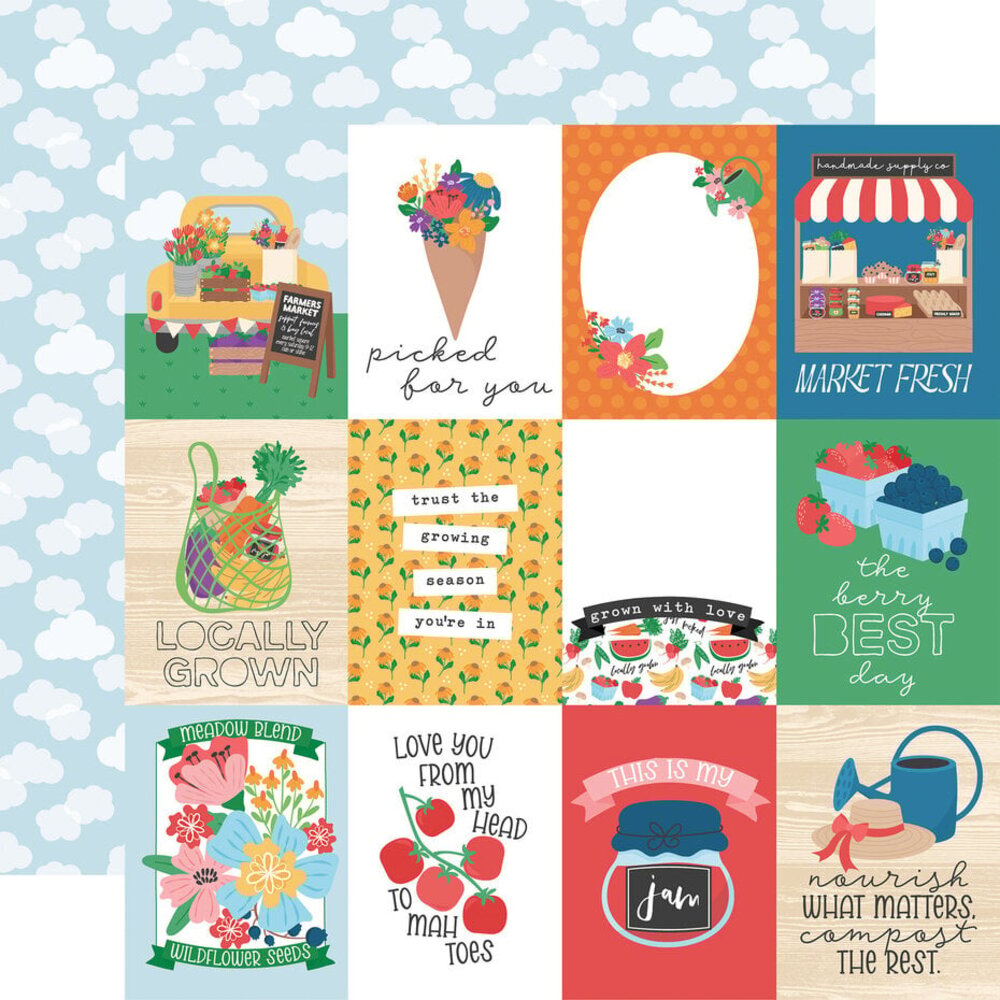 Echo Park Freshly Picked 12x12 Inch Collection Kit (FP510016) Echo Park Freshly Picked 12x12 Inch Collection Kit (FP510016)