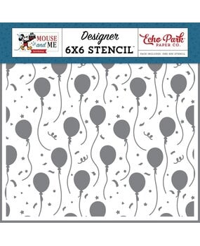 Echo Park Mouse And Me Birthday Stencil Birthday Magic Balloons (MMB509033) Echo Park Mouse And Me Birthday Stencil Birthday Magic Balloons (MMB509033)