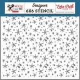 Echo Park Mouse And Me Birthday Stencil Sparkles And Surprises (MMB509035)