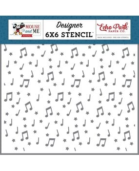Echo Park Mouse And Me Birthday Stencil Birthday Song Notes (MMB509036) Echo Park Mouse And Me Birthday Stencil Birthday Song Notes (MMB509036)