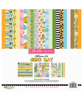Bella BLVD PRE-ORDER Zoo Day 12x12 Inch Collection Kit (BB3300) Bella BLVD PRE-ORDER Zoo Day 12x12 Inch Collection Kit (BB3300)