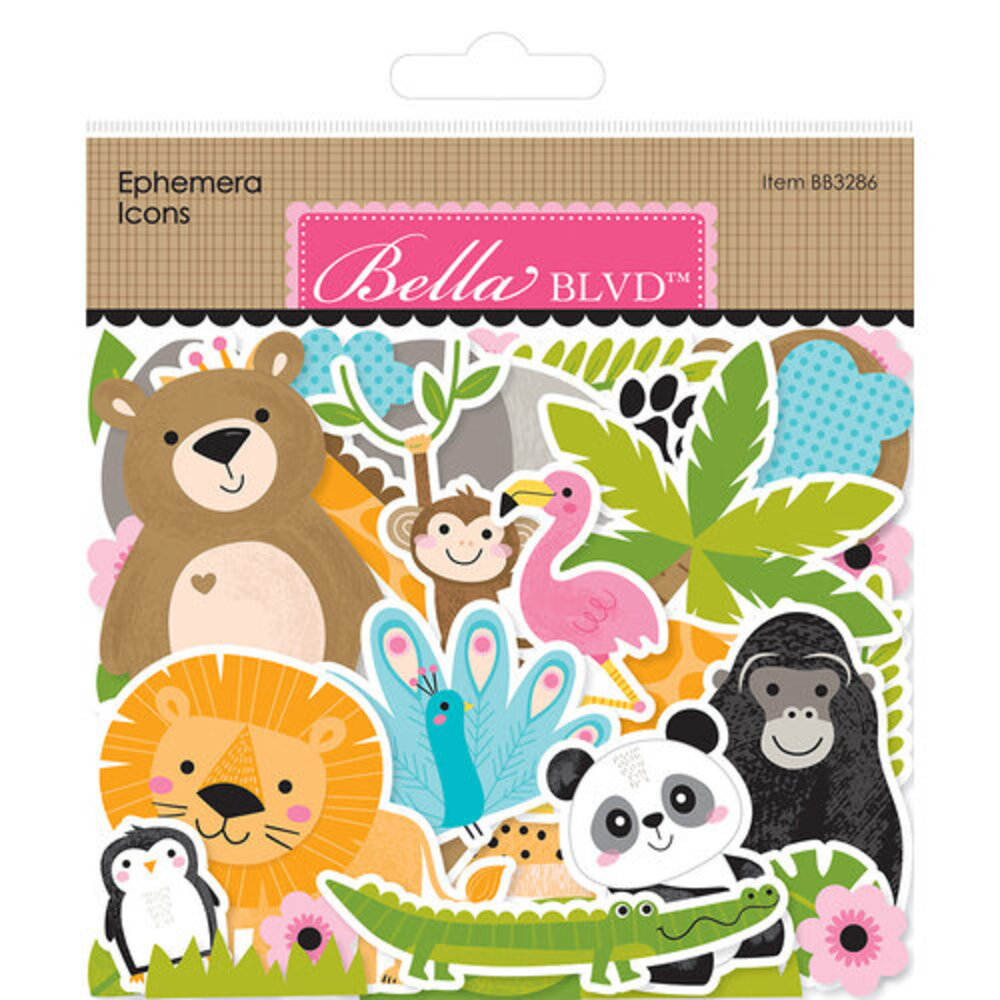 Bella BLVD PRE-ORDER Zoo Day Ephemera Icons (BB3286)