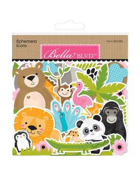 Bella BLVD PRE-ORDER Zoo Day Ephemera Icons (BB3286)
