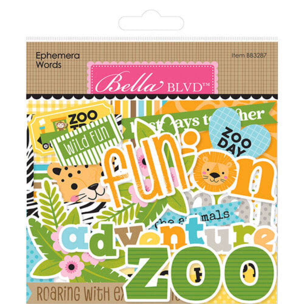 Bella BLVD PRE-ORDER Zoo Day Ephemera Words (BB3287) Bella BLVD PRE-ORDER Zoo Day Ephemera Words (BB3287)