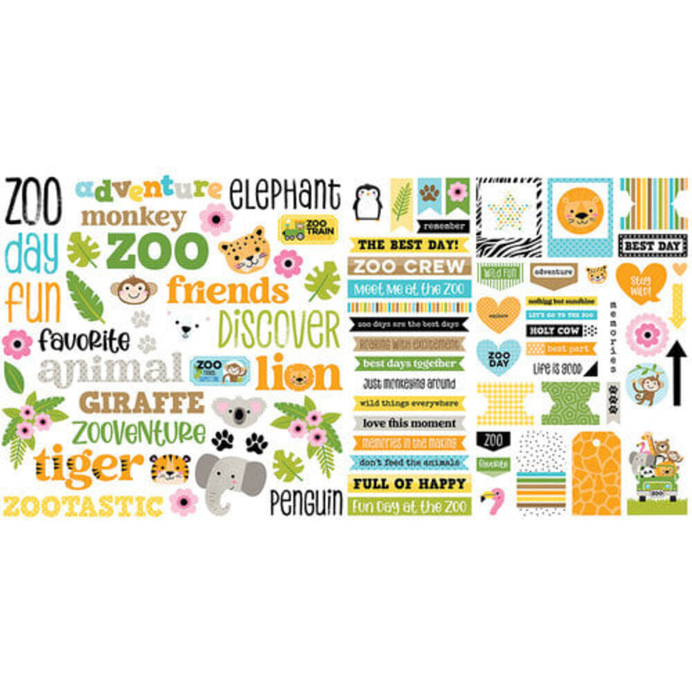 Bella BLVD PRE-ORDER Zoo Day Ephemera Words (BB3287) Bella BLVD PRE-ORDER Zoo Day Ephemera Words (BB3287)
