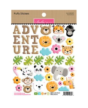 Bella BLVD PRE-ORDER Zoo Day Puffy Stickers Adventure (BB3289) Bella BLVD PRE-ORDER Zoo Day Puffy Stickers Adventure (BB3289)