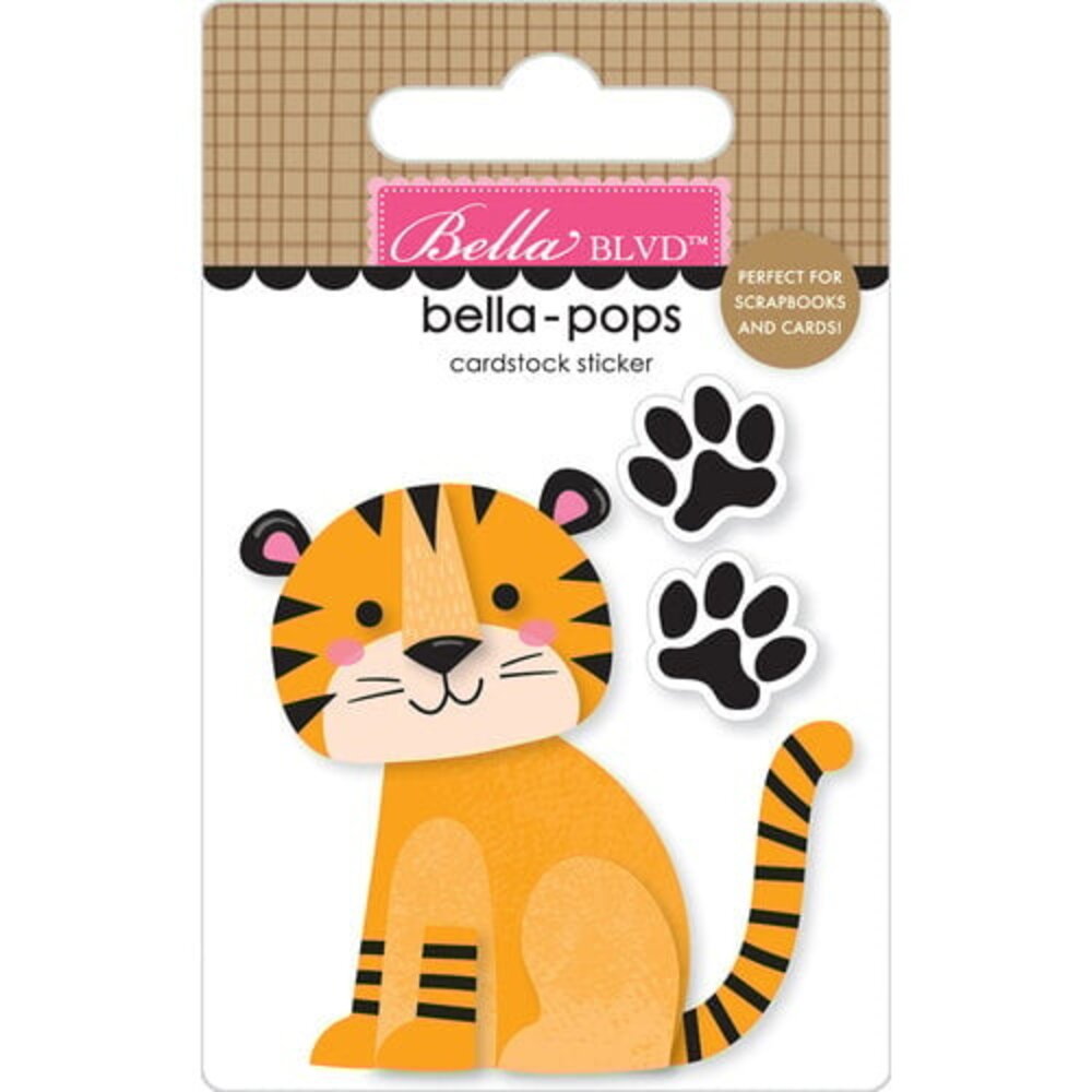 Bella BLVD PRE-ORDER Zoo Day Bella-Pops Tiger Tracks (BB3294)