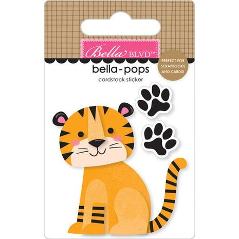 Bella BLVD PRE-ORDER Zoo Day Bella-Pops Tiger Tracks (BB3294)