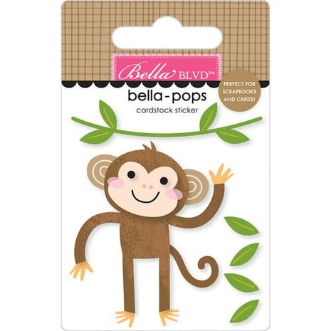 Bella BLVD PRE-ORDER Zoo Day Bella-Pops Monkey Business (BB3298)