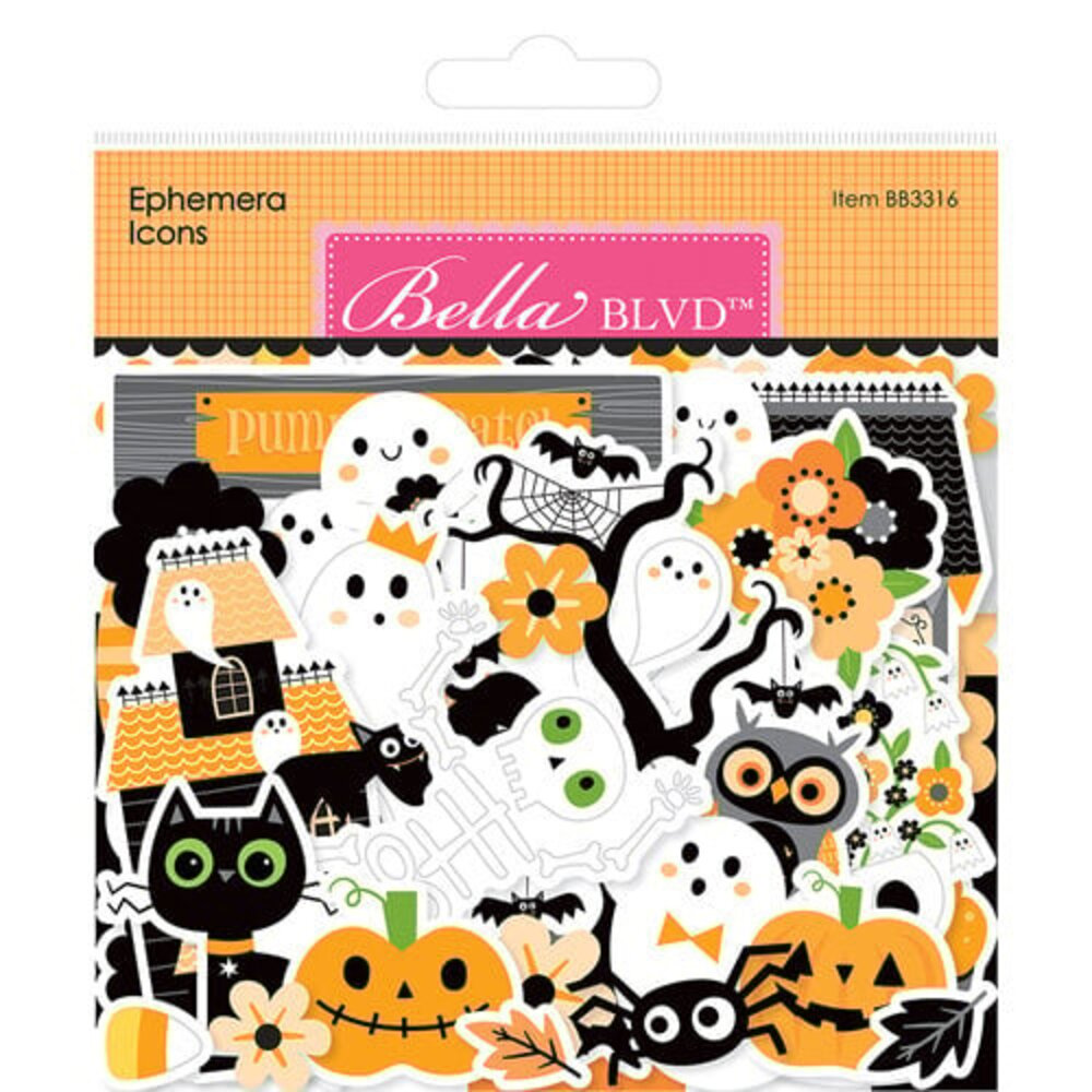 Bella BLVD PRE-ORDER Boo To You Ephemera Icons (BB3316)