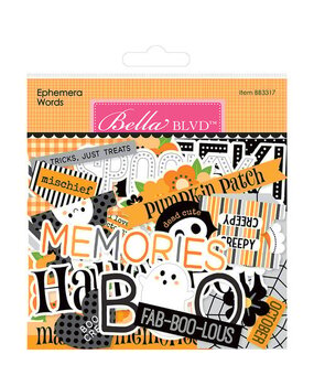 Bella BLVD PRE-ORDER Boo To You Ephemera Words (BB3317)