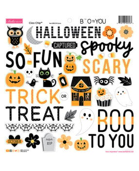 Bella BLVD PRE-ORDER Boo To You Ciao Chipboard Icons (BB3318) Bella BLVD PRE-ORDER Boo To You Ciao Chipboard Icons (BB3318)