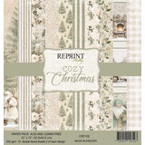 Reprint Cozy Christmas 12x12 Inch Paper Pack (CRP102)