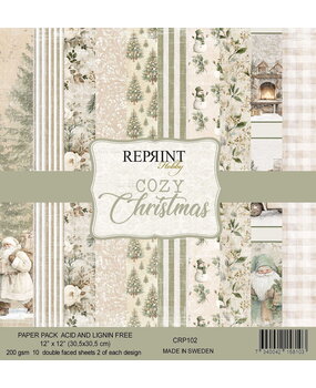 Reprint PRE-ORDER Cozy Christmas 12x12 Inch Paper Pack (CRP102) Reprint PRE-ORDER Cozy Christmas 12x12 Inch Paper Pack (CRP102)