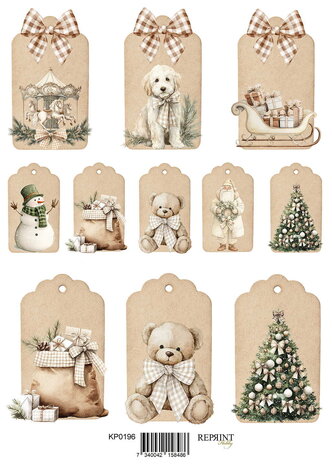 Reprint PRE-ORDER Cozy Christmas A4 Cutouts (KPA4126) Reprint PRE-ORDER Cozy Christmas A4 Cutouts (KPA4126)