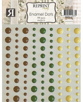 Reprint PRE-ORDER Cozy Christmas Enamel Dots (END013)
